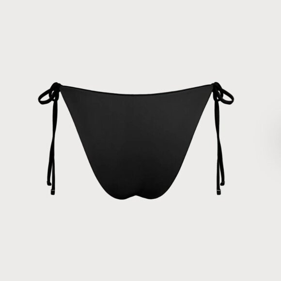 BERLOOK ECONYL® Black Tie Bikini BoTTOM ONLY 25 - Picture 7 of 10